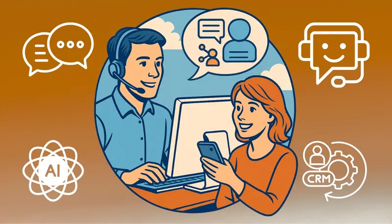 Support That Feels Personal: The Power of CRM with Live Chat