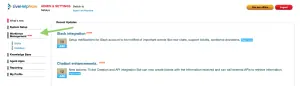 Sidebar Workforce Management Menu