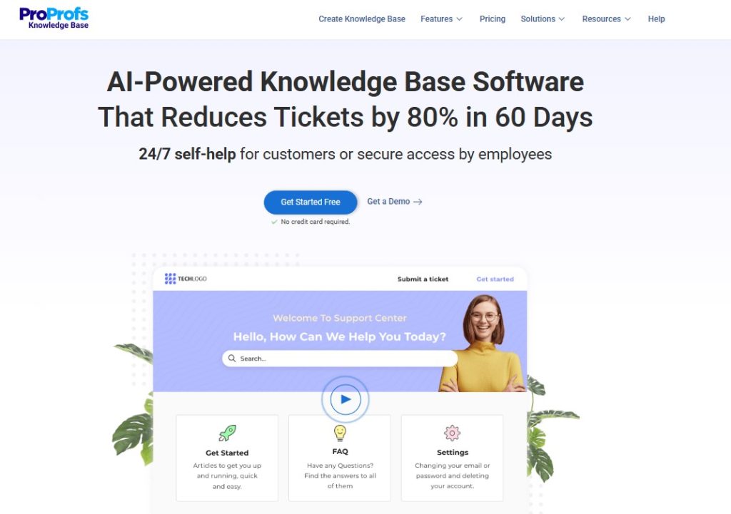 ProProfs Knowledge Base