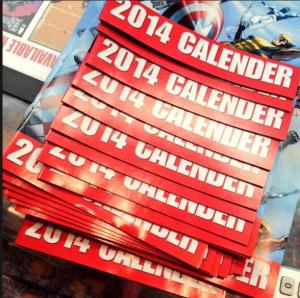 Marvel Calendar