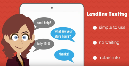 Landline SMS Chat is Here!