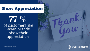 Customer Service: Show Appreciation 