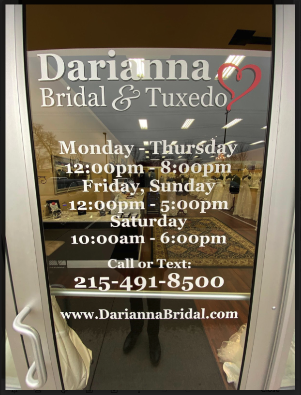 Darianna Bridal Front Door