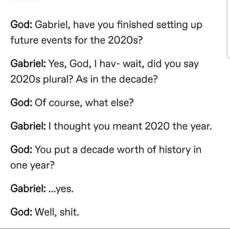 the year 2020