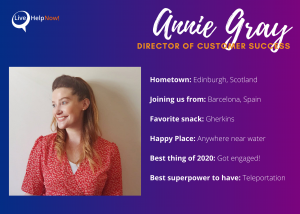 Annie Gray: LiveHelpNow Growth