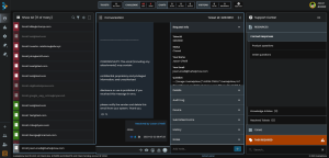 Dark Mode Agent Workspace