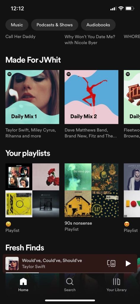 Spotify Personalization 