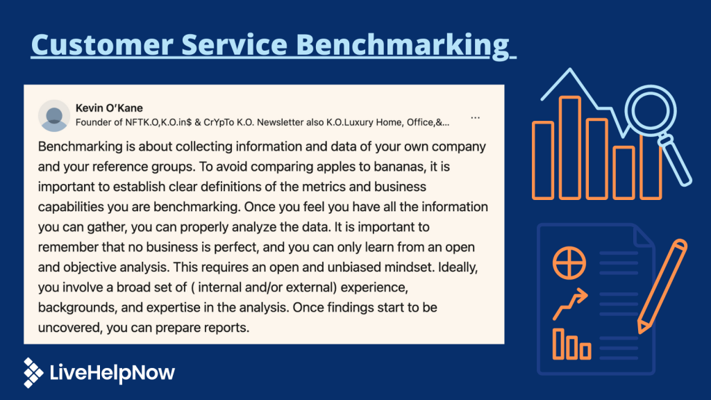 Customer service benchmarking