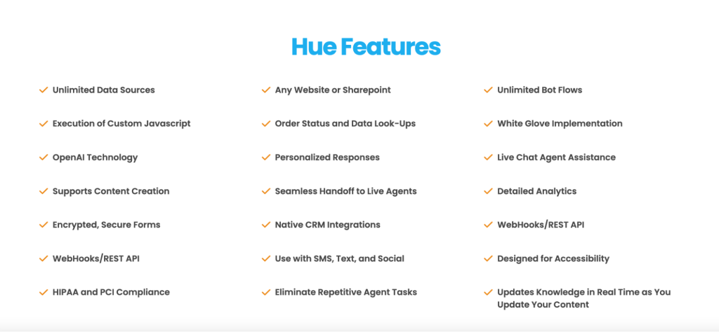 Hue Features